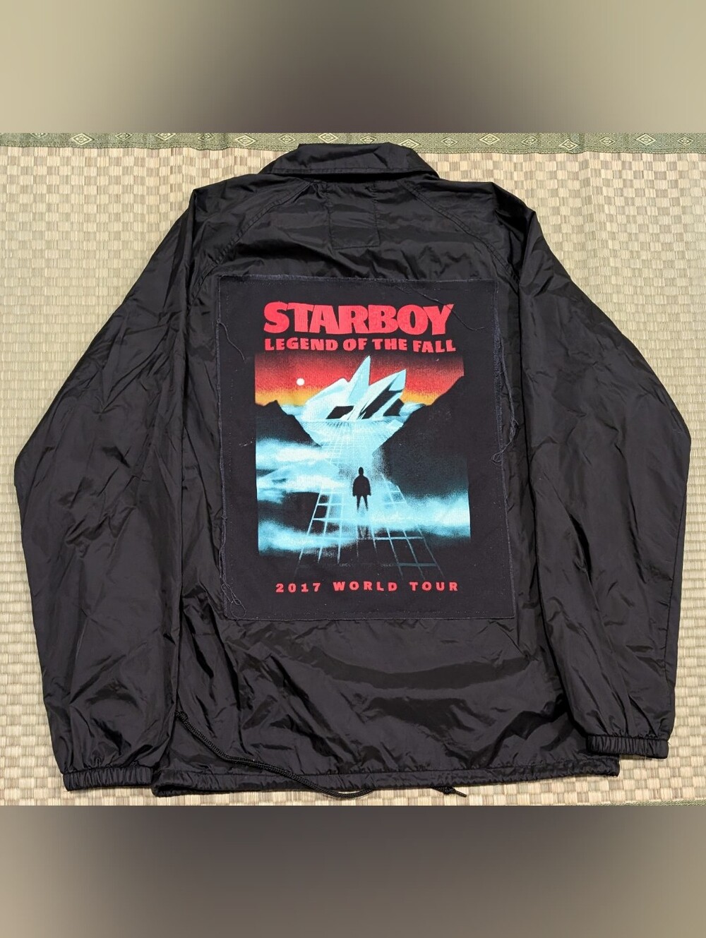 RARE The Weeknd Starboy Legend of the Fall 2017 Windbreaker Jacket Size Medium
